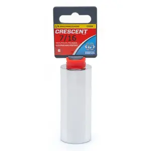 Crescent CDDS8N Socket 7/16" X 1/4" drive SAE 6 Point Deep