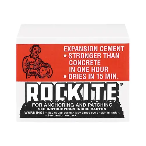 Rockite 10025 25Lb CTN Anchoring and Patching Cement White