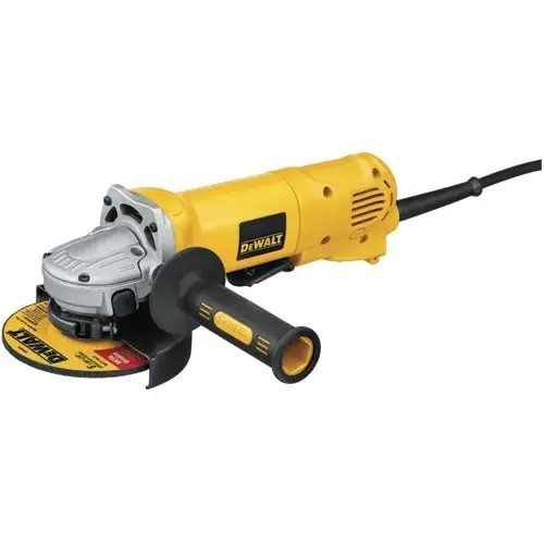 Small Angle Grinder, 11 A, 5/8-11 Spindle, 4-1/2 in Dia Wheel, 11,000 rpm Speed Black/Yellow Small Angle Grinder, 11 A, 5/8-11 Spindle, 4-1/2 in Dia Wheel, 11,000 rpm Speed Black/Yellow