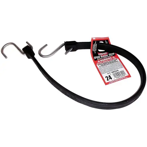 Industrial EPDM Rubber Tarp Strap 24" Industrial EPDM Rubber Tarp Strap 24"