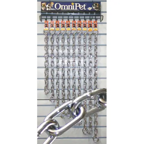 Heavy Duty Big Dog Choke Chain Display - 20 pc Heavy Duty Big Dog Choke Chain Display - 20 pc