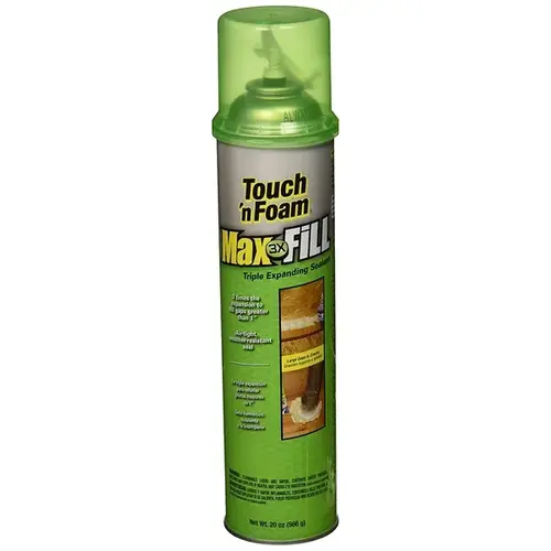 Max Fill 20 Oz. Triple Expanding Foam Sealant Amber Max Fill 20 Oz. Triple Expanding Foam Sealant Amber