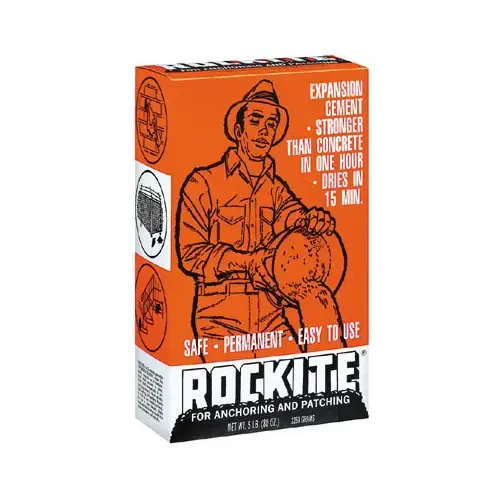 Rockite 10005 5Lb Box Anchoring and Patching Cement Rockite 10005 5Lb Box Anchoring and Patching Cement