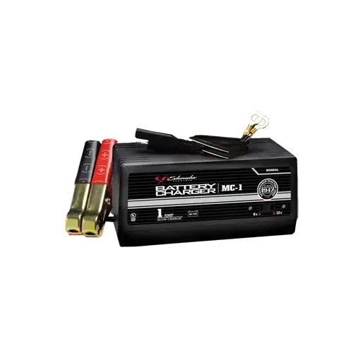 Battery Maintainer, 6/12 V Output, AGM Battery Black Battery Maintainer, 6/12 V Output, AGM Battery Black