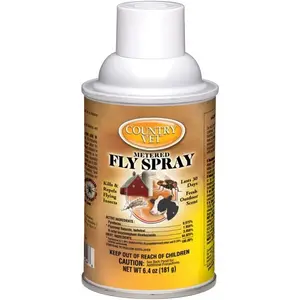 Enforcer 342050CVA Fly Spray, Liquid, Metered, 6.4 oz Aerosol Can