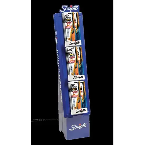 Utility Lighters, Torch Flame MAX, Wind Resistant, Floor Display, Pack of 36 Utility Lighters, Torch Flame MAX, Wind Resistant, Floor Display, Pack of 36
