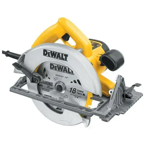 Circular Saw, 15 A, 7-1/4 in Dia Blade, 5/8 in Arbor, 2 in at 45 deg, 2.55 in at 90 deg D Cutting Circular Saw, 15 A, 7-1/4 in Dia Blade, 5/8 in Arbor, 2 in at 45 deg, 2.55 in at 90 deg D Cutting