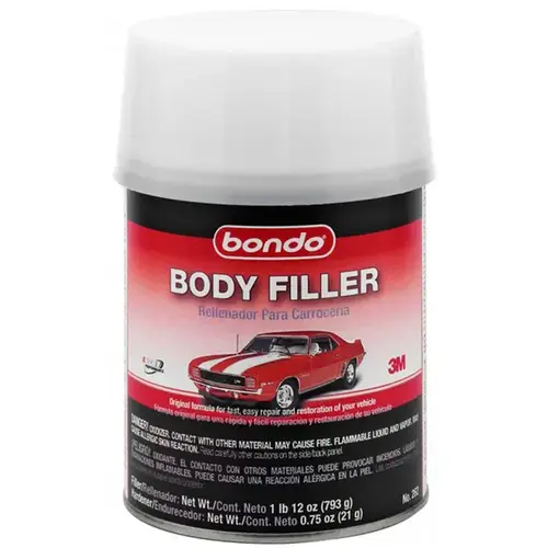 262C Body Filler, 1 qt Can, Paste, Pungent Organic Gray