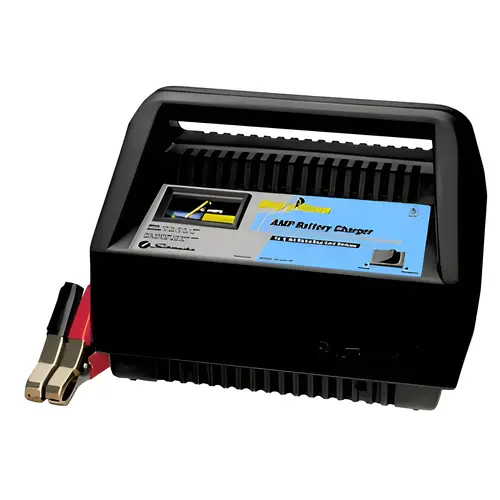 Battery Charger 10A 12V Automatic/Manual Ship 'N Shore Black