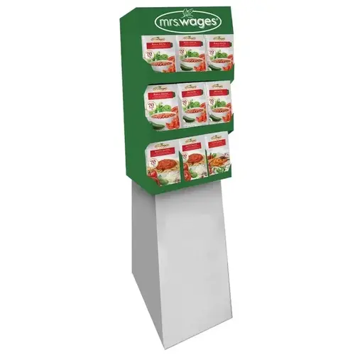Mrs Wages Mixed Tomato Shipper Display - 45 Count Mrs Wages Mixed Tomato Shipper Display - 45 Count