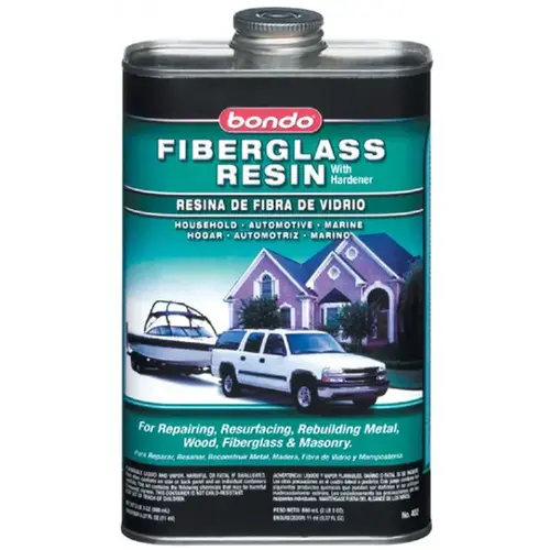 Bondo Fiberglass Resin 1 Quart Can Bondo Fiberglass Resin 1 Quart Can