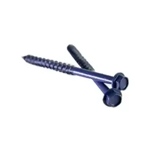 Brighton-Best Int. 696483-BR BRIGHTON HEX HEAD ZINC TAPPING SCREW 12X1" - BULK