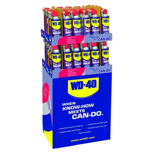 Multi-Purpose Lubricant, Pre-Pack Smart Straw Display, 12-oz. Cans