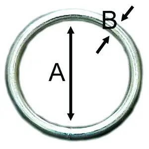 Baron 2-2-1/2" Steel Rings #2