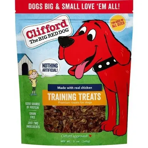 Clifford Soft & Chewy Chicken Training Treats - 5 oz Bag Clifford Soft & Chewy Chicken Training Treats - 5 oz Bag
