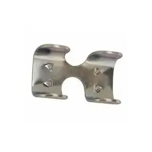 Aime Imports 1001225ZP Rope Clamp 5/8" x 1-1/2" Zinc Plated Steel