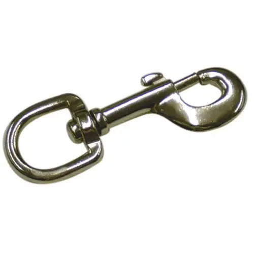 Bolt Snap 3.5" with 1.25" Round Eye - Die Cast Zinc 225Z Bolt Snap 3.5" with 1.25" Round Eye - Die Cast Zinc 225Z