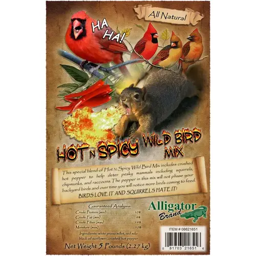Hot N Spicy Wild Bird Mix 5-lbs Hot N Spicy Wild Bird Mix 5-lbs