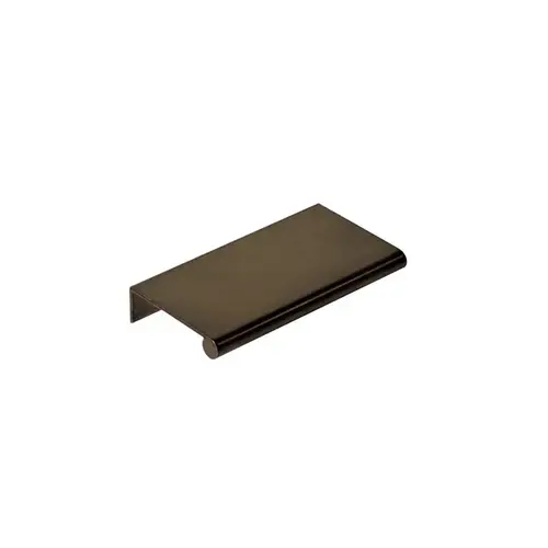 Edge Series 2" (51 mm) Center to Center Anodized Brushed Bronze Tab Pull Edge Series 2" (51 mm) Center to Center Anodized Brushed Bronze Tab Pull