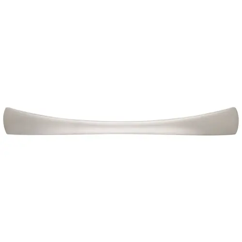 Handle, Zinc 96 142 x 23 mm M4 Showcase Collection, Stainless steel look, 96 mm CTC, 142 length, M4 thread Nickel plated, brushed Handle, Zinc 96 142 x 23 mm M4 Showcase Collection, Stainless steel look, 96 mm CTC, 142 length, M4 thread Nickel plated, brushed