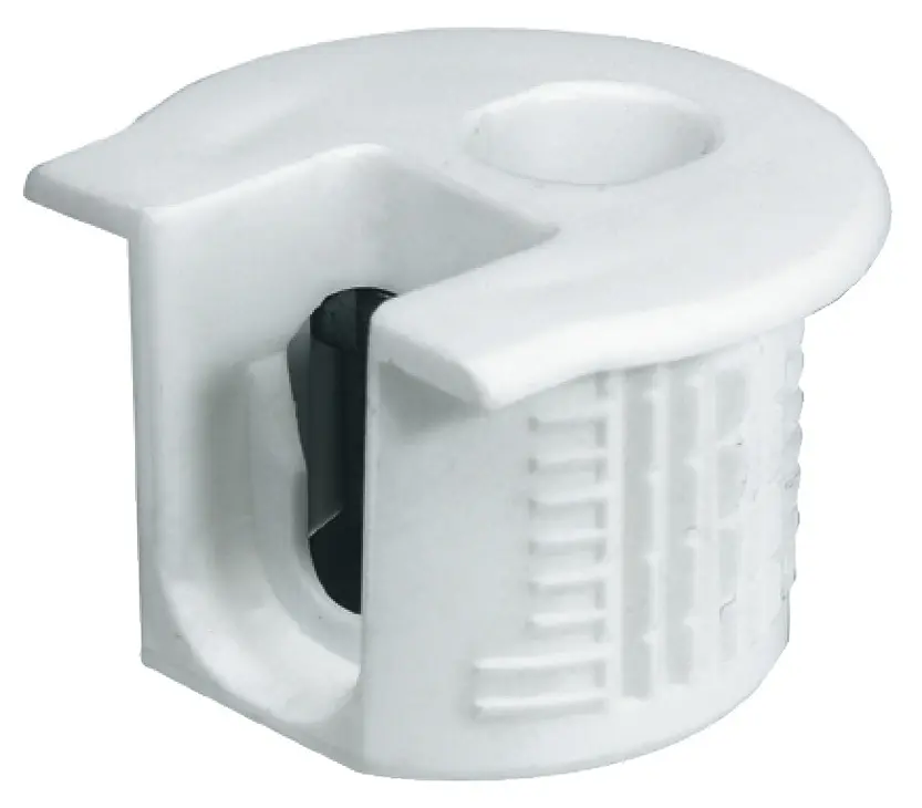 Hafele Connector Housing Rafix 20 System without Dowel with Ridge Plastic 9.5 mm 14.2 mm +0.2 mm 19 - 26 mm with with Tightening Elemen 263.14.705 Hafele Connector Housing Rafix 20 System without Dowel with Ridge Plastic 9.5 mm 14.2 mm +0.2 mm 19 - 26 mm with with Tightening Elemen 263.14.705