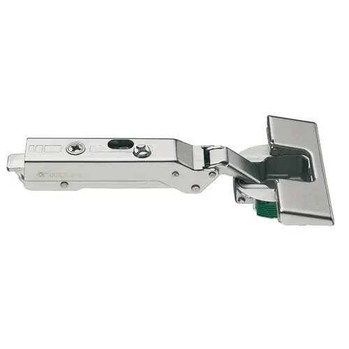 Concealed Hinge, Grass TIOMOS, 110 degree Opening Angle, Full Plus Overlay Mounting for screw fixing 45/9.5 With soft closing mechanism for large door overlay up to 24 mm, Soft close, screw-on, model F028138519228 Nickel plated Concealed Hinge, Grass TIOMOS, 110 degree Opening Angle, Full Plus Overlay Mounting for screw fixing 45/9.5 With soft closing mechanism for large door overlay up to 24 mm, Soft close, screw-on, model F028138519228 Nickel plated
