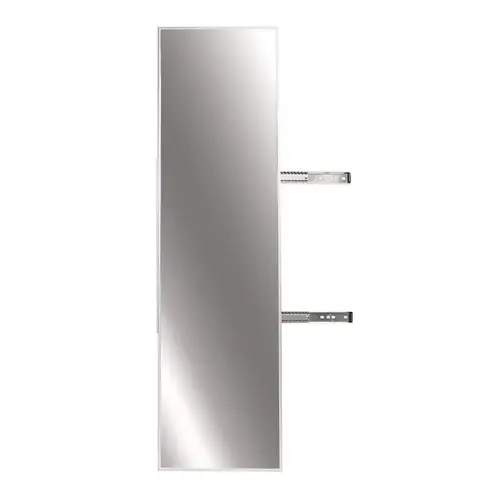TAG - Full Rotation Mirror, Synergy Elite 35" height, Matte aluminum