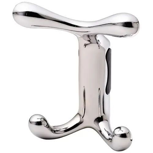 Hat & Coat Hook, 90 x 60 x 110 mm ( W x D x H) Lago di Como Collection, Polished chrome Black, Nickel plated, matt Hat & Coat Hook, 90 x 60 x 110 mm ( W x D x H) Lago di Como Collection, Polished chrome Black, Nickel plated, matt