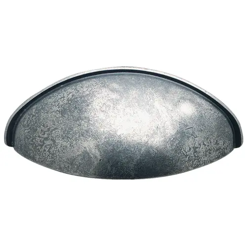 Cup Handle, Zinc 64 mm CTC, Pewter Pewter effect Cup Handle, Zinc 64 mm CTC, Pewter Pewter effect