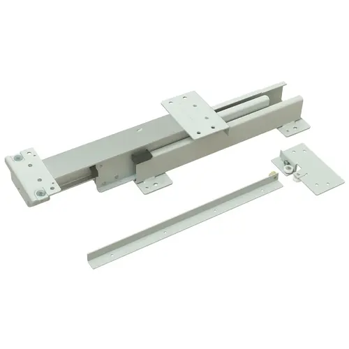 Hawa Forte 170/340 Top/Bottom Mounted Cabinet Slide, Partial Extension, 374 lbs Weight Capacity 42 1/2" installed length, 40 7/8" extension length Gray RAL 7035 Hawa Forte 170/340 Top/Bottom Mounted Cabinet Slide, Partial Extension, 374 lbs Weight Capacity 42 1/2" installed length, 40 7/8" extension length Gray RAL 7035