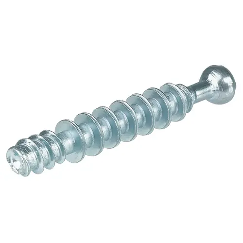 Connecting Bolt, M200, Minifix system, for drill hole diameter: 5 mm with bolt head diameter 7 mm 24 mm Drilling dimension B: 24 mm Zinc plated Connecting Bolt, M200, Minifix system, for drill hole diameter: 5 mm with bolt head diameter 7 mm 24 mm Drilling dimension B: 24 mm Zinc plated