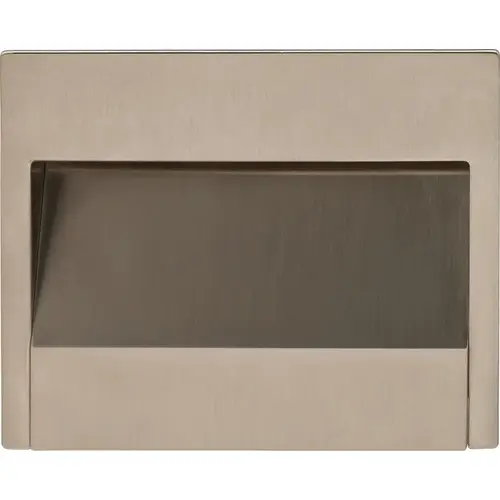 Hafele 113.97.061 Inset Handle, Zinc Nuovo Collection, Stainless steel ...