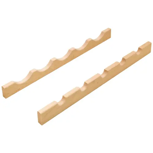 Bottle Rack, Wooden Cabinet Accessory Stores 10 bottles 48" Maple, 1219 mm (48") Bottle Rack, Wooden Cabinet Accessory Stores 10 bottles 48" Maple, 1219 mm (48")