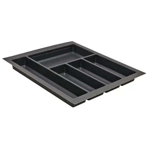 Sky Cutlery Tray, for 21" and 21 11/16" Deep Drawer, Plastic 470 - 520 mm 410 - 450 mm slate gray; trimmable width: 410 - 450 mm (16 1/8 - 17 11/16") Grey Sky Cutlery Tray, for 21" and 21 11/16" Deep Drawer, Plastic 470 - 520 mm 410 - 450 mm slate gray; trimmable width: 410 - 450 mm (16 1/8 - 17 11/16") Grey