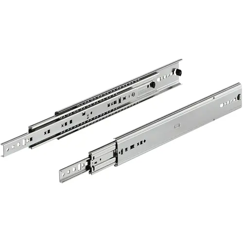 Accuride 7950/7957 Heavy Duty Side/Bottom Mounted Slide, Full Extension, 150/350 lbs Weight Capacity 914 mm 914 mm 36" Zinc plated Pair Accuride 7950/7957 Heavy Duty Side/Bottom Mounted Slide, Full Extension, 150/350 lbs Weight Capacity 914 mm 914 mm 36" Zinc plated Pair