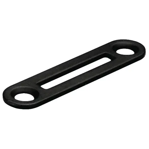 Strike Plate, for Lever Lock Cylinders, 49 x 11 mm SP-185-3 Timberline- modular removable core locking system, Black Strike Plate, for Lever Lock Cylinders, 49 x 11 mm SP-185-3 Timberline- modular removable core locking system, Black