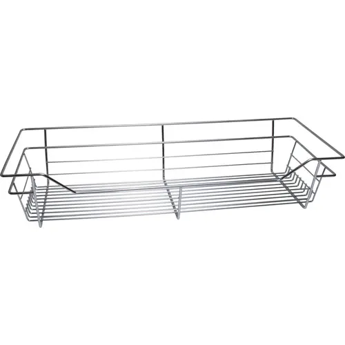 Wire Closet Basket, with Full Extension Slides Chrome-plated, 12" x 29 ft x 6", with zinc-plated 12" slides Wire Closet Basket, with Full Extension Slides Chrome-plated, 12" x 29 ft x 6", with zinc-plated 12" slides