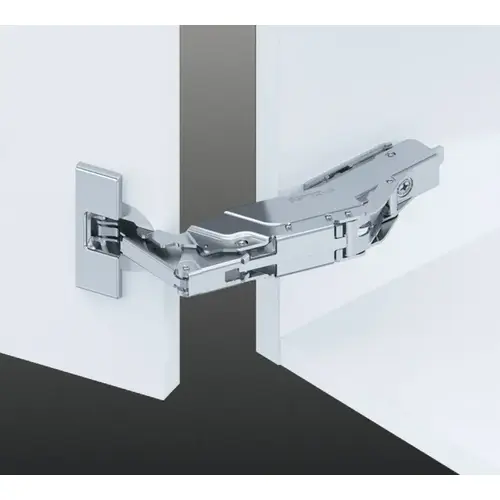 Concealed Hinge, Grass TIOMOS, 155 degree Opening Angle, Full Overlay 45/9.5 Without soft closing mechanism Self close, screw-on, model F045138499217 Nickel plated Concealed Hinge, Grass TIOMOS, 155 degree Opening Angle, Full Overlay 45/9.5 Without soft closing mechanism Self close, screw-on, model F045138499217 Nickel plated