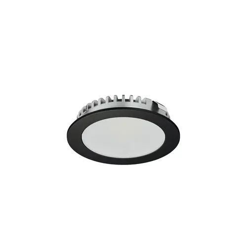 Recess Mounted Downlight, Round, Hafele Loox LED 2094, zinc alloy, 12 V 54 lm/W 135 lm Aluminum, Light color: Warm white 2700 K, luminous flux: 135 lm, black Recess Mounted Downlight, Round, Hafele Loox LED 2094, zinc alloy, 12 V 54 lm/W 135 lm Aluminum, Light color: Warm white 2700 K, luminous flux: 135 lm, black
