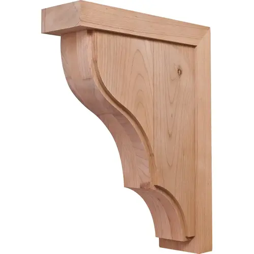 Corbel, 12" x 2 7/8" x 9" (H x W x D) Cherry Cherry Hannover Collection, Cherry Unfinished Corbel, 12" x 2 7/8" x 9" (H x W x D) Cherry Cherry Hannover Collection, Cherry Unfinished