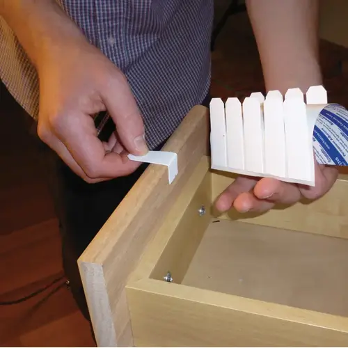 Temporary Drawer Pull, TapeNix 200 pcs., peel & stick