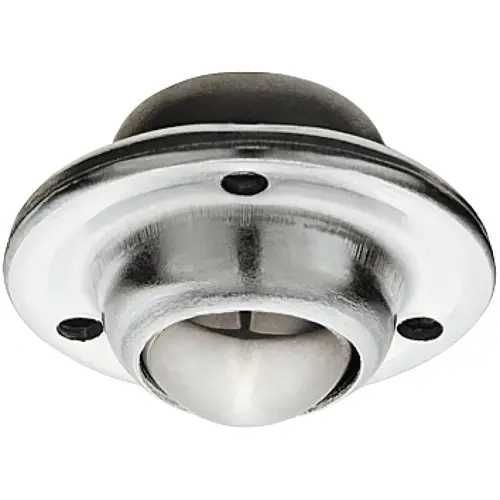 Ball Caster, Free-Running, Steel 20 mm Mounting plate: 1 3/8" 3 mm 23.5 mm 9/16" 26 lbs. 8.5 mm For screw fixing, Installation height: 13 mm, ball diameter: 20 mm Housing: zinc plated Ball: Chrome plated, Housing: Yellow chromate Ball: Chrome plated Ball Caster, Free-Running, Steel 20 mm Mounting plate: 1 3/8" 3 mm 23.5 mm 9/16" 26 lbs. 8.5 mm For screw fixing, Installation height: 13 mm, ball diameter: 20 mm Housing: zinc plated Ball: Chrome plated, Housing: Yellow chromate Ball: Chrome plated