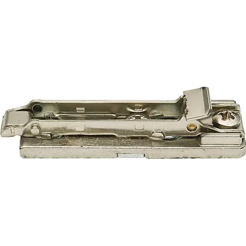 Clip Mounting Plate, Salice SM, zinc alloy Empty BAP3R99 Quick fixing system, for chipboard screws, 2D cam adjust, (appropriate height 0,2,3,6)mm, Model BAP3R_9, 9 mm, Model BAP3R99 nickel plated Clip Mounting Plate, Salice SM, zinc alloy Empty BAP3R99 Quick fixing system, for chipboard screws, 2D cam adjust, (appropriate height 0,2,3,6)mm, Model BAP3R_9, 9 mm, Model BAP3R99 nickel plated