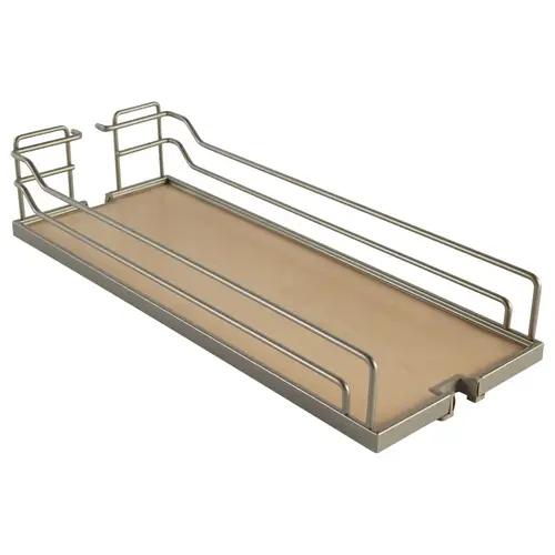 Tray Set, Dispensa 254 x 518 x 105 mm 8" 20 3/4" For Pantry Pull-Out & Base Pull-Out II, Chrome/Maple, width 8", 1 tray Shelf: Maple; Surround: Chrome Tray Set, Dispensa 254 x 518 x 105 mm 8" 20 3/4" For Pantry Pull-Out & Base Pull-Out II, Chrome/Maple, width 8", 1 tray Shelf: Maple; Surround: Chrome