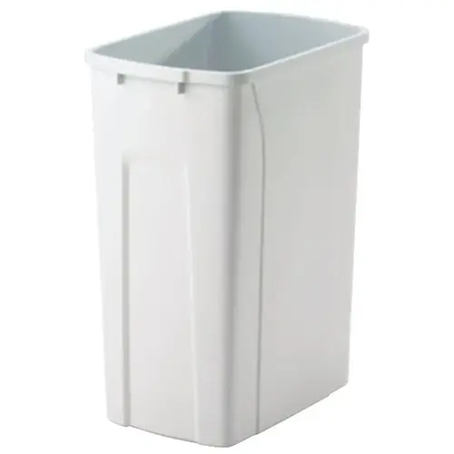 Replacement Waste Bin, for KV Pull Out Units 35 qts White, 35 qt. White Replacement Waste Bin, for KV Pull Out Units 35 qts White, 35 qt. White