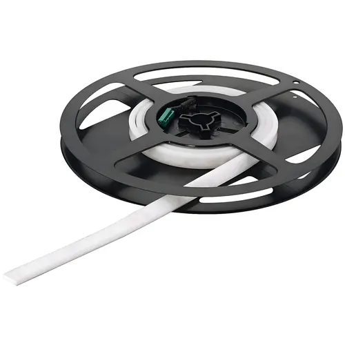 Flexible Edge Lit Silicone Strip Light, Silicone Material, 118-1/8" Length, 3000 K Color Temperature, White Finish