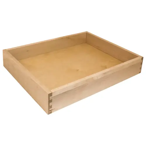 Rollout Tray, Maple 533.4 mm For 21" cabinet width; 3 1/2" tray height; Frameless Plastic coated white aluminium, RAL 9006 Rollout Tray, Maple 533.4 mm For 21" cabinet width; 3 1/2" tray height; Frameless Plastic coated white aluminium, RAL 9006