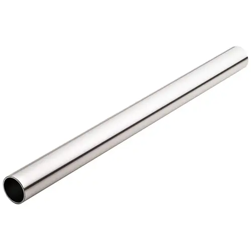 Round Wardrobe Tube, TAG Synergy Collection 92" Polished chrome, 92" Length Chrome colored, polished - pack of 12 Round Wardrobe Tube, TAG Synergy Collection 92" Polished chrome, 92" Length Chrome colored, polished - pack of 12