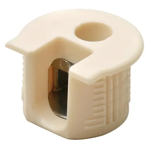 Connector Housing, Rafix 20 System, without Ridge, Plastic 9.5 mm 14.2 mm +0.2 mm 19 - 26 mm without with Tightening Element, For wood thickness 19 mm, beige Light ivory colored, RAL 1015 Connector Housing, Rafix 20 System, without Ridge, Plastic 9.5 mm 14.2 mm +0.2 mm 19 - 26 mm without with Tightening Element, For wood thickness 19 mm, beige Light ivory colored, RAL 1015