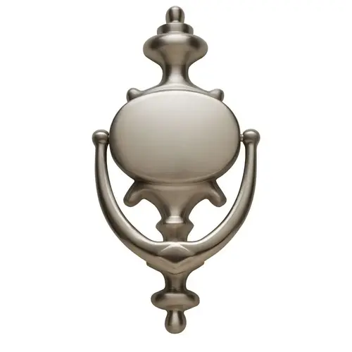 Imperial Door Knocker Lifetime Satin Nickel Finish Imperial Door Knocker Lifetime Satin Nickel Finish